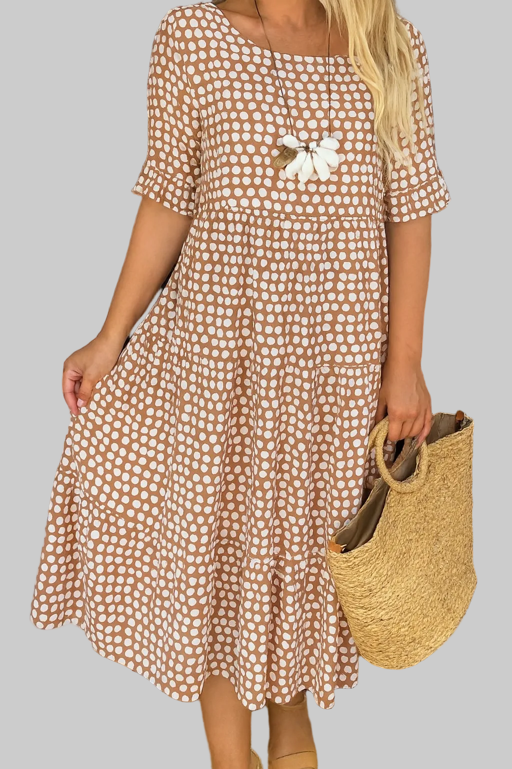 Zara | Effortless Midi Dress