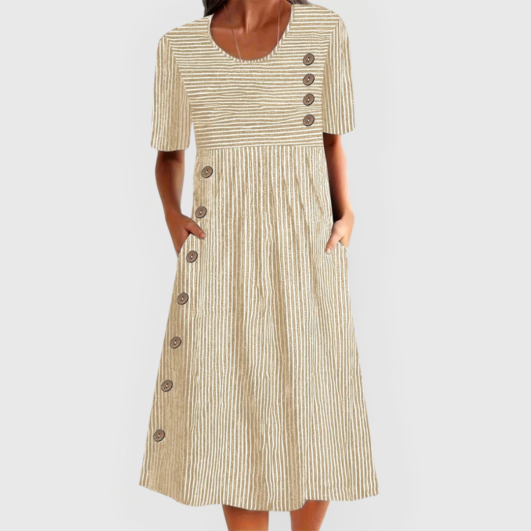Sophia | Relaxed Midi Dress