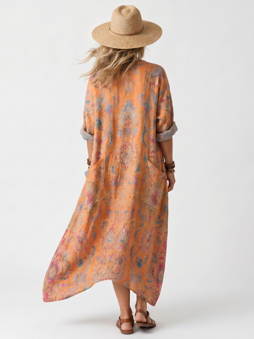 Remi | Relaxed Oversized Midi Dress