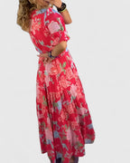 Minelda | Graceful Floral Dress