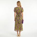 Sofia | Graceful Floral Midi Dress