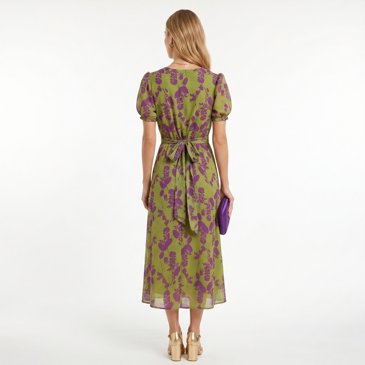 Sofia | Graceful Floral Midi Dress