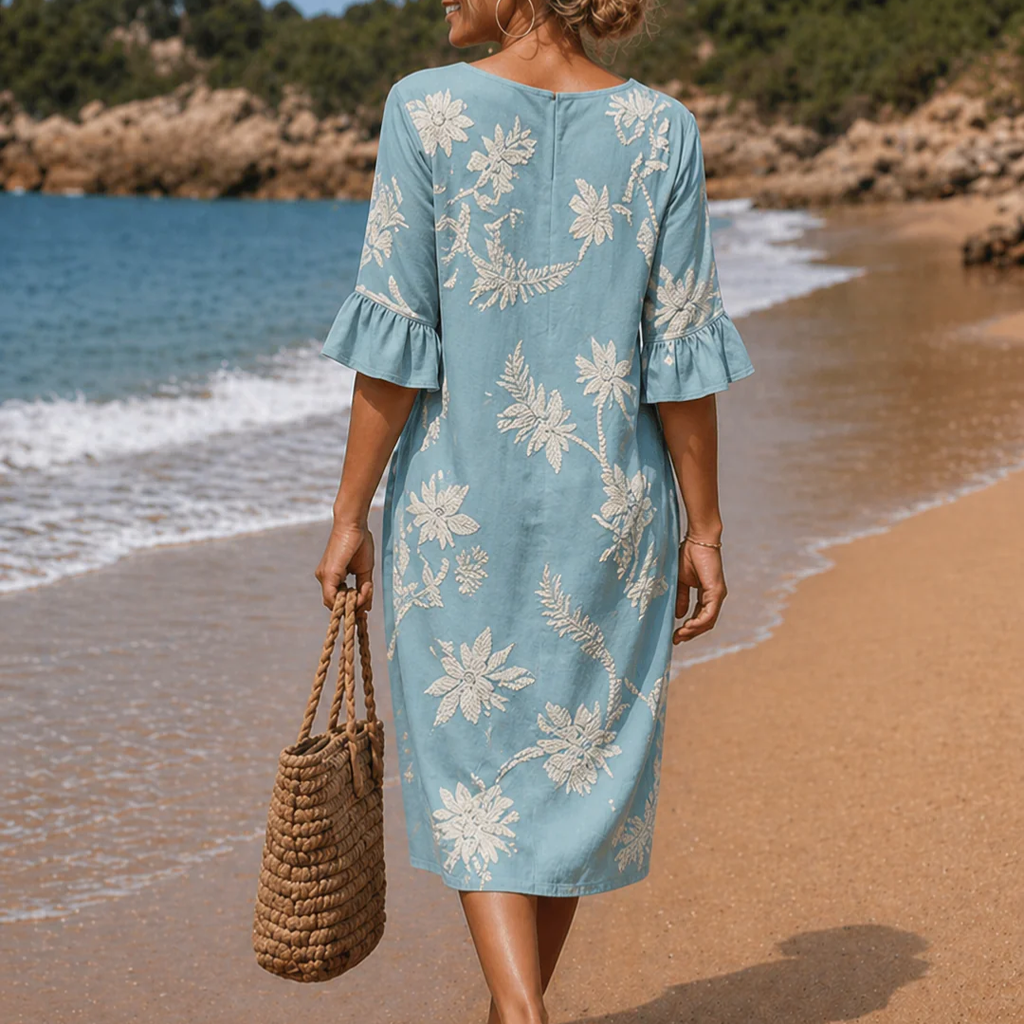 Marta | Everyday Dress with Floral Pattern