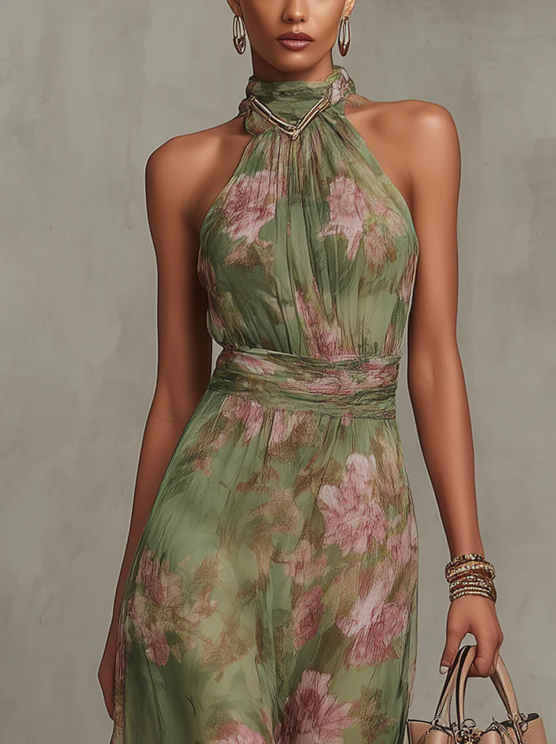 Christabel | Flowing Floral Maxi Dress