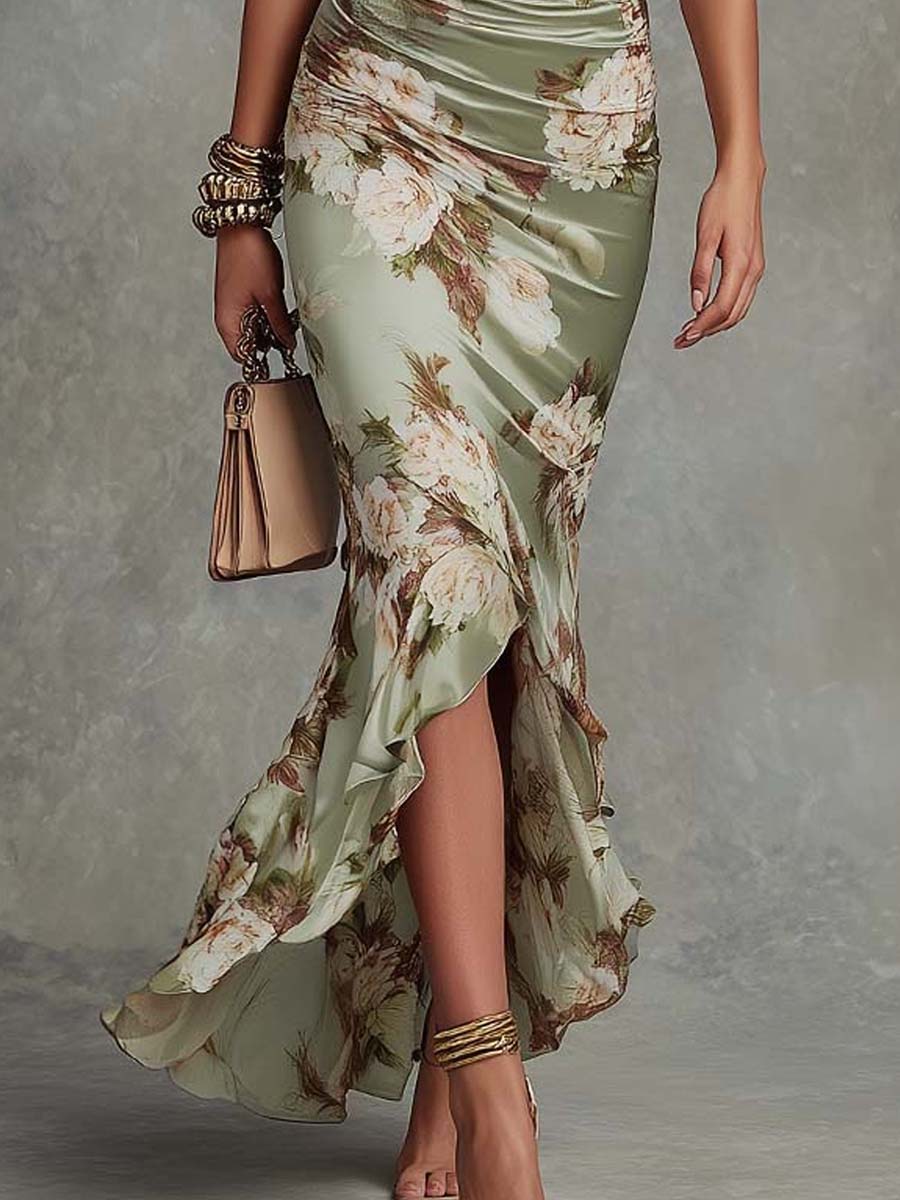 Anna | Graceful Floral Maxi Dress