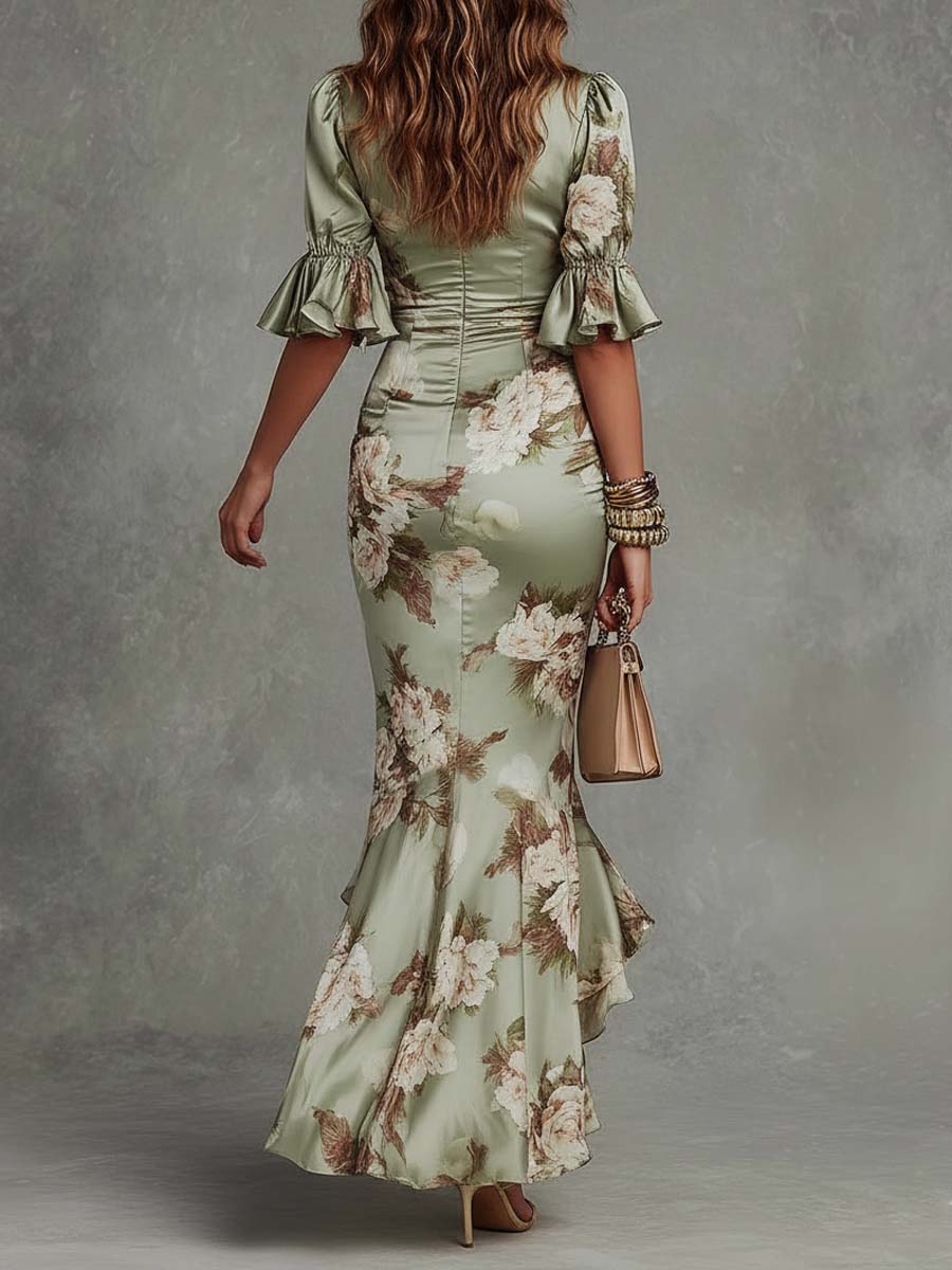 Anna | Graceful Floral Maxi Dress