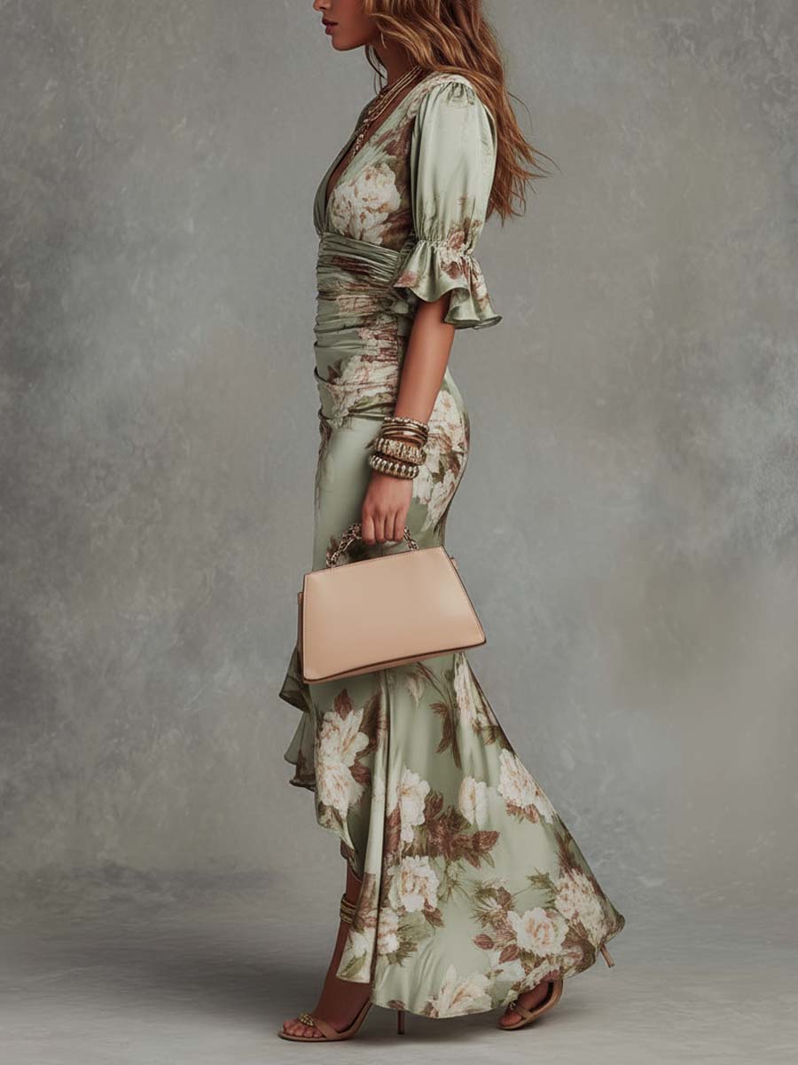 Anna | Graceful Floral Maxi Dress