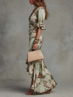 Anna | Graceful Floral Maxi Dress