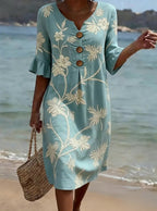 Marta | Everyday Dress with Floral Pattern