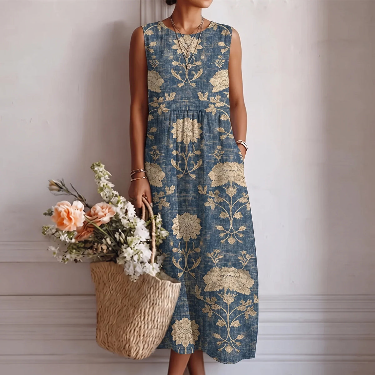 Alba | Elegant Midi Dress