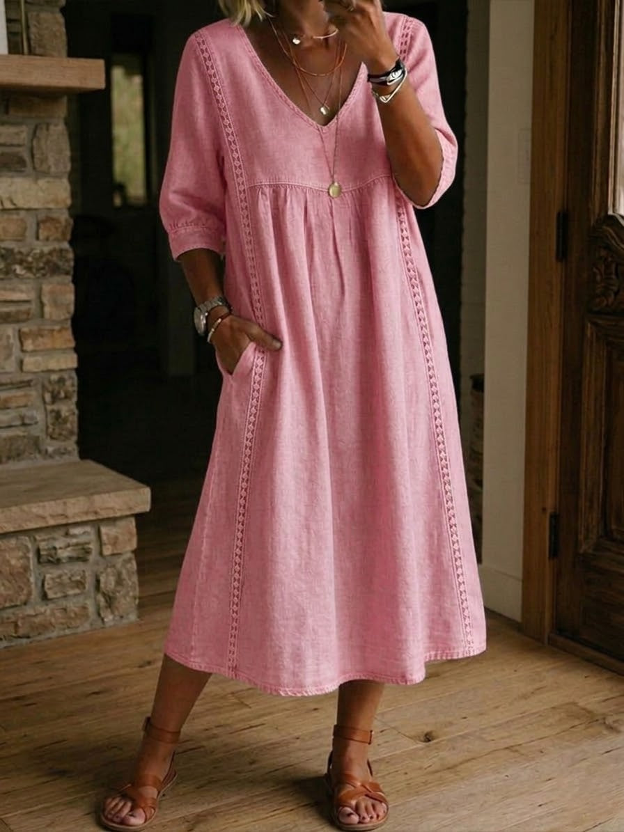Elena | Relaxed A-Line Dress