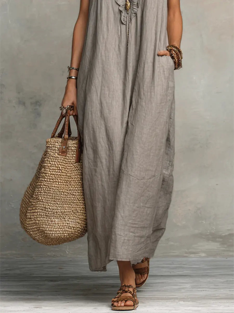 Camelia | Ruffle Maxi Dress