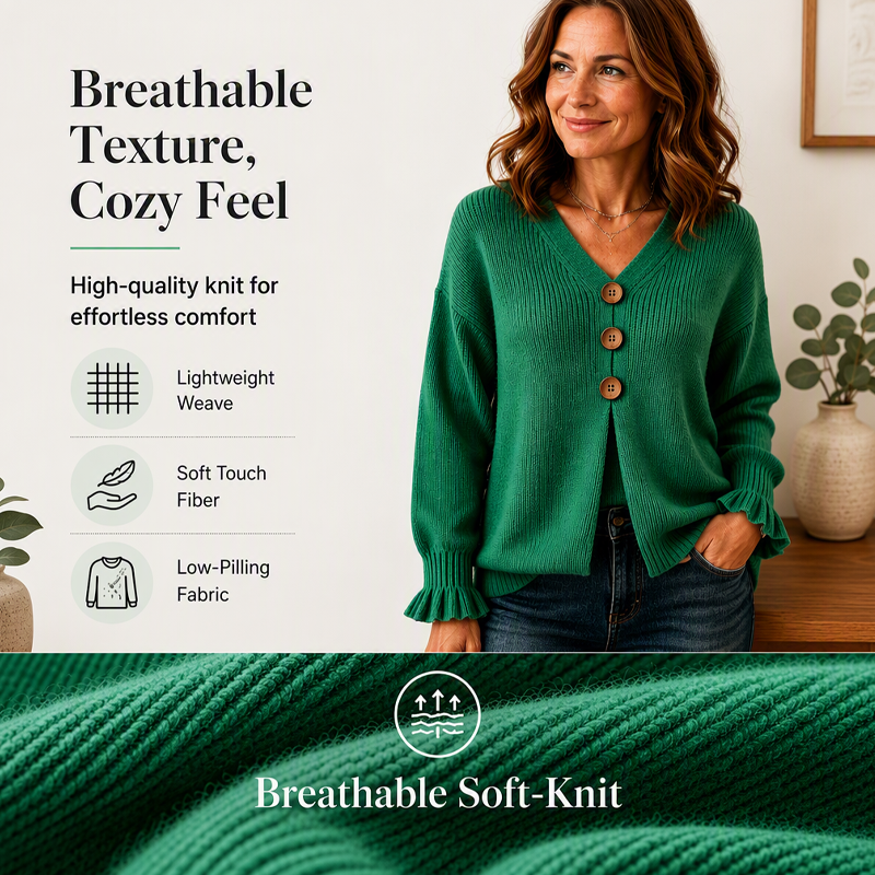 Women's V Neck Knit Sweater – Westwood Boutique