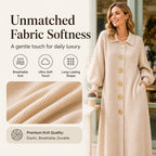 ✨Women's Lantern Sleeve Ribbed Knit Maxi Dress