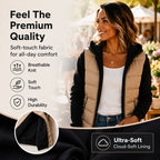 💖Women's Color-Block Padded Hooded Jacket