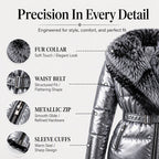 ❄️Women's Padded Jacket with Faux Fur Collar